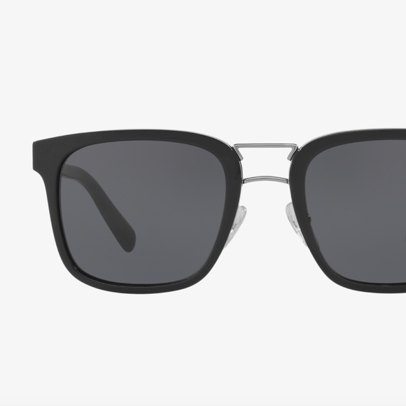 Prada Squared Black Sunglasses W/ Gray Lenses 53mm - Picture 2 of 3